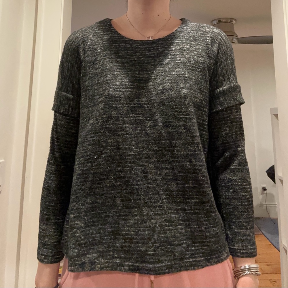 Bobeau Petite Long Sleeve Shirt
